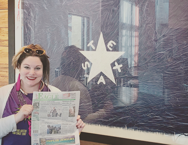 She Wrote The Eagle on Vacation!